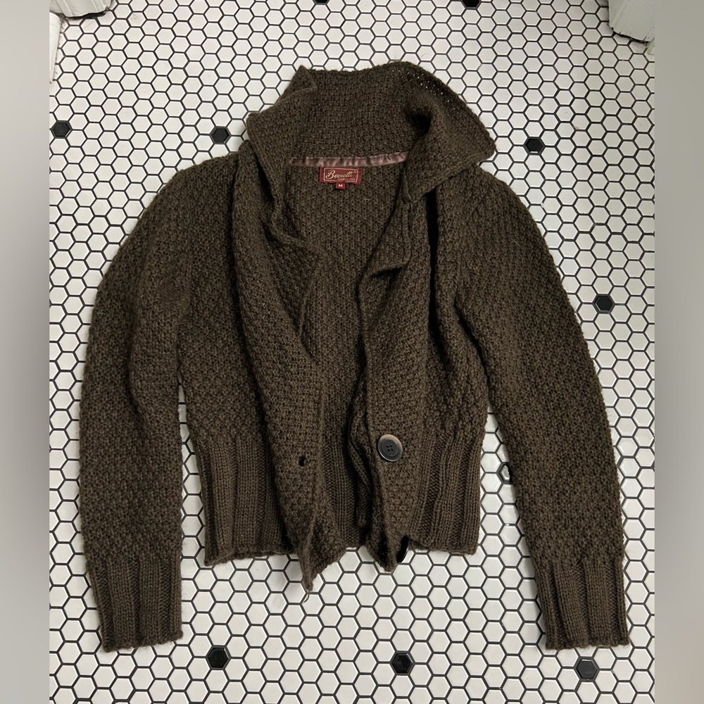 Berretti made in Italy sweater size medium mohair wool blend